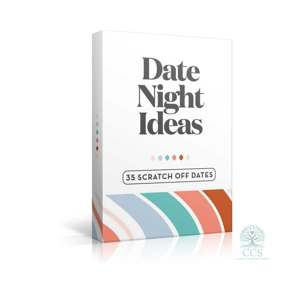 Box of Date Night Ideas: 35 Scratch-Off Dates, a couples activity set featuring surprise date ideas for fun and connection.